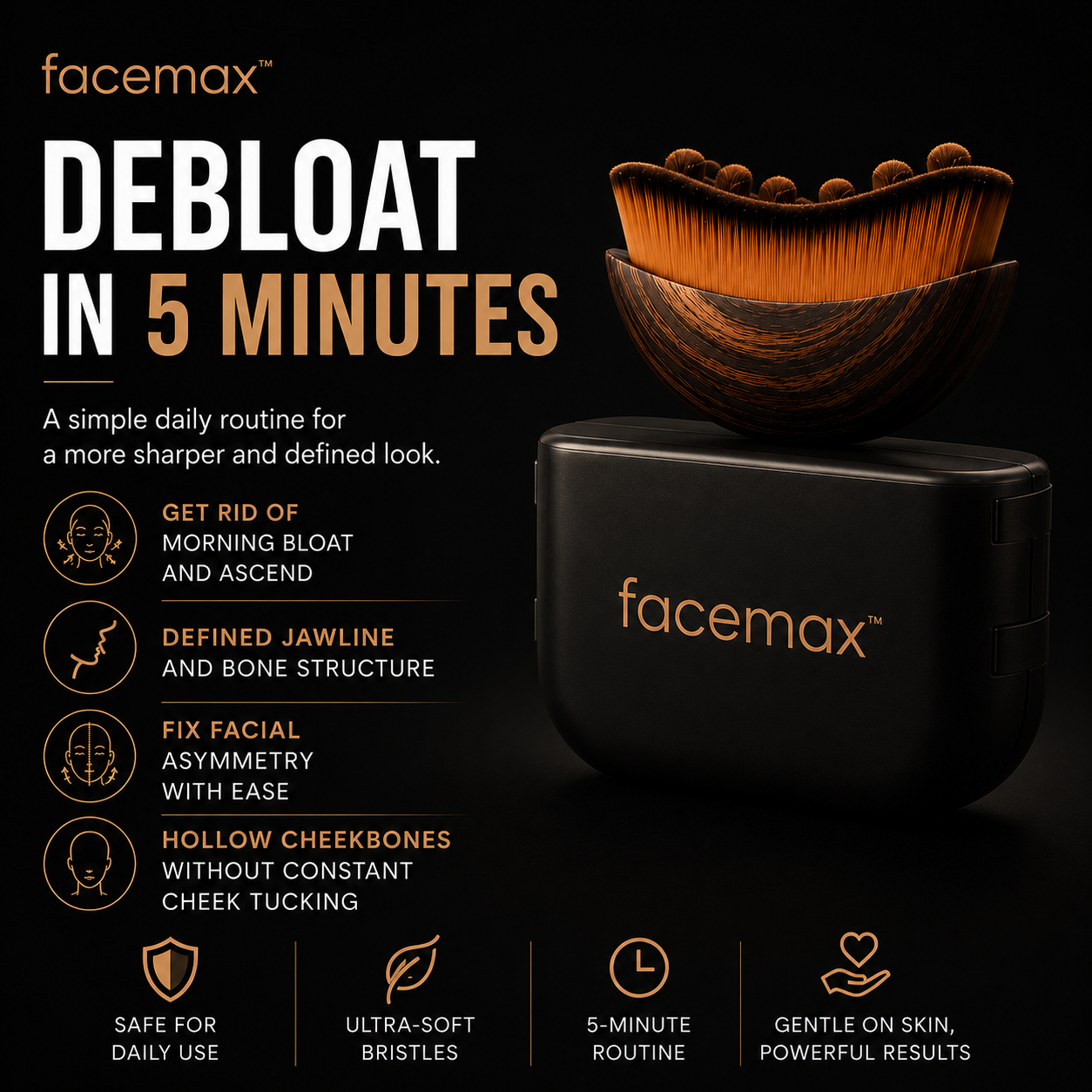Facemax Lymphatic Debloat Brush
